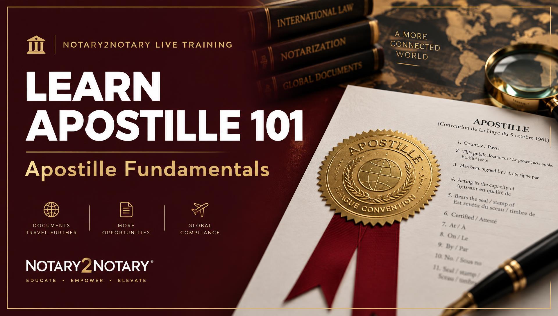 Learn Apostille 101